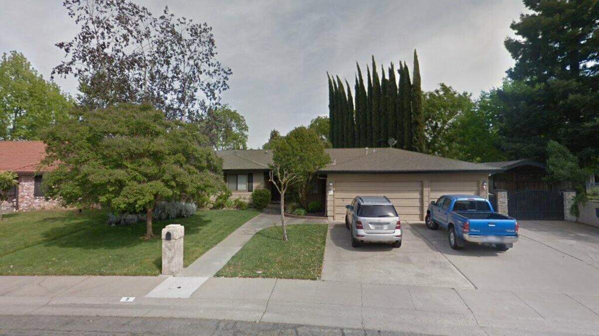 House on first block of Meadowmont Court
