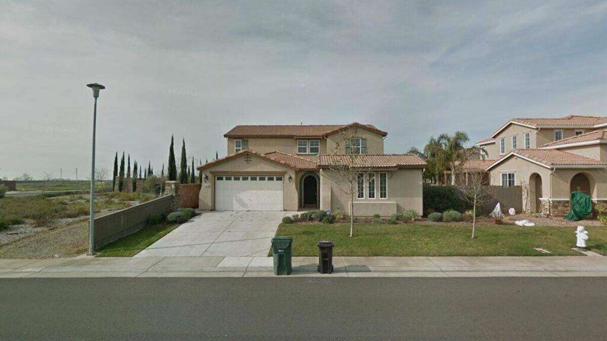 House on 2000 block of Granite Bar Way