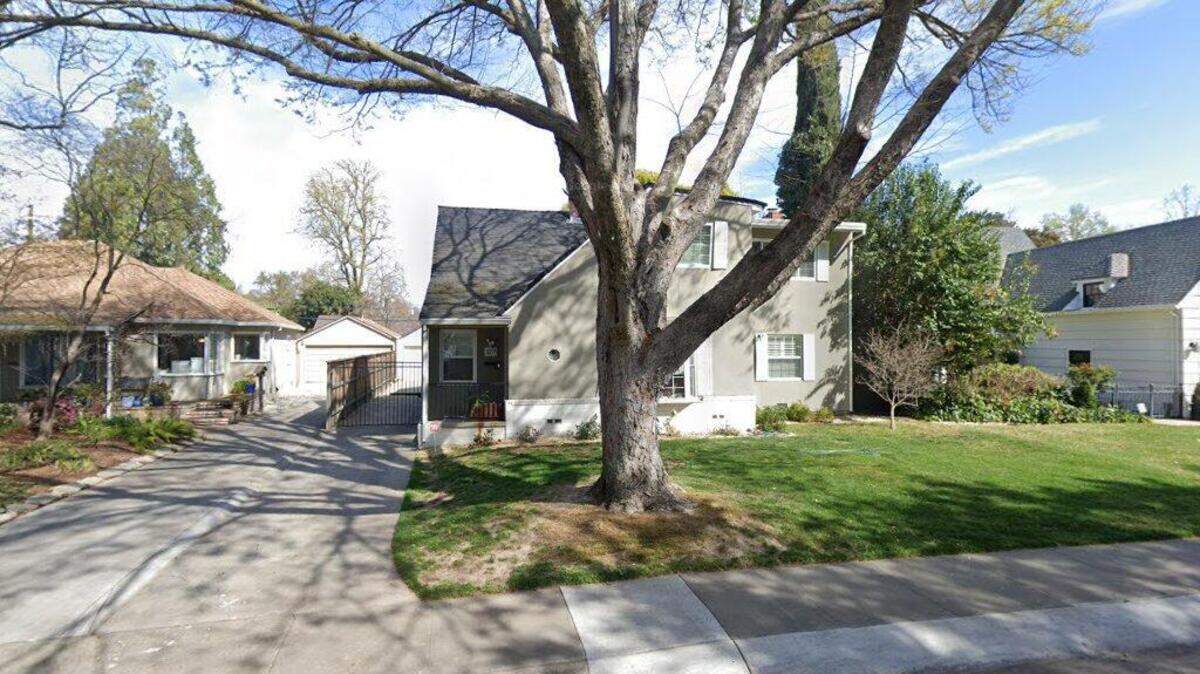 House on 1200 block of Marian Way