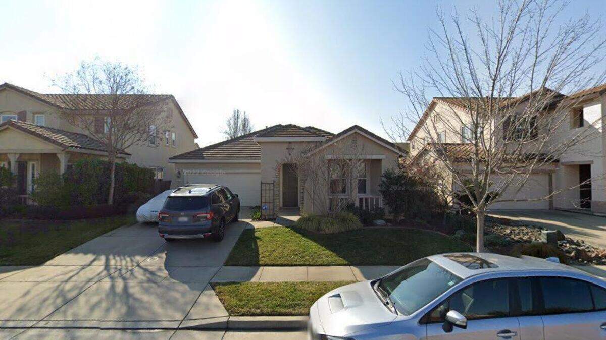 House on 1400 block of Redding Road