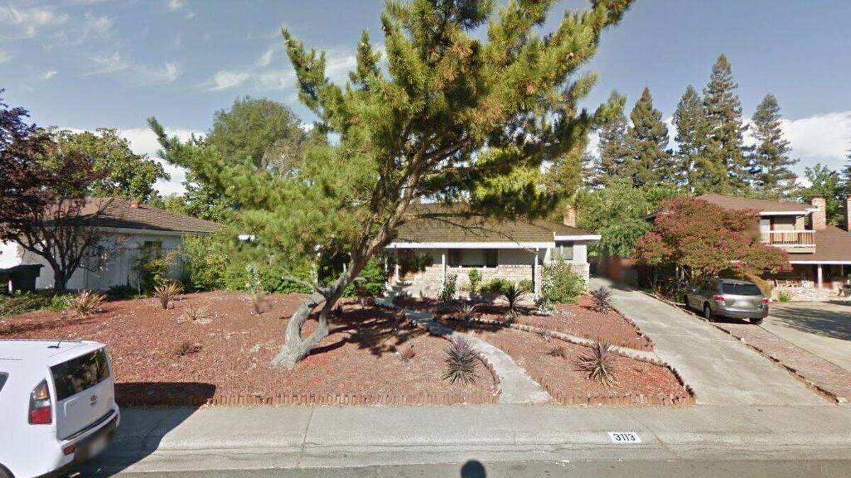 House on 2900 block of Sierra Mills Lane
