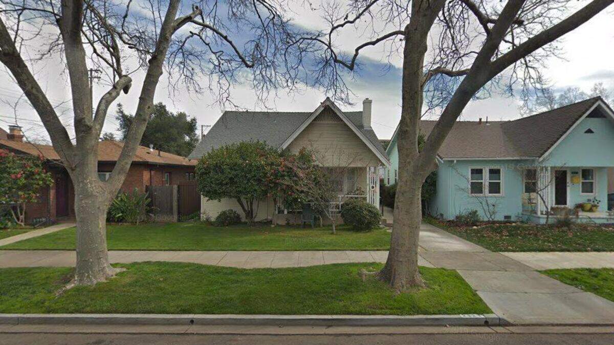 House on 2100 block of 25th Street
