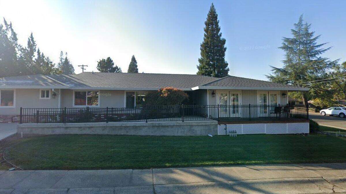 House on 7300 block of Nob Hill Drive