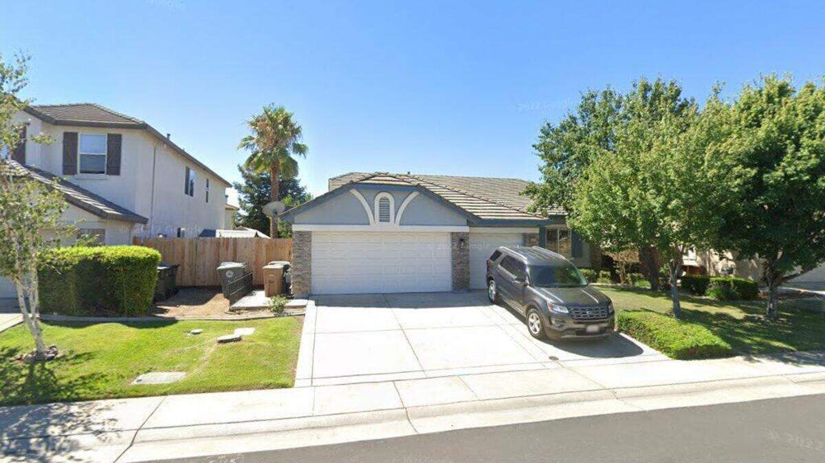 House on 6100 block of Coop Drive