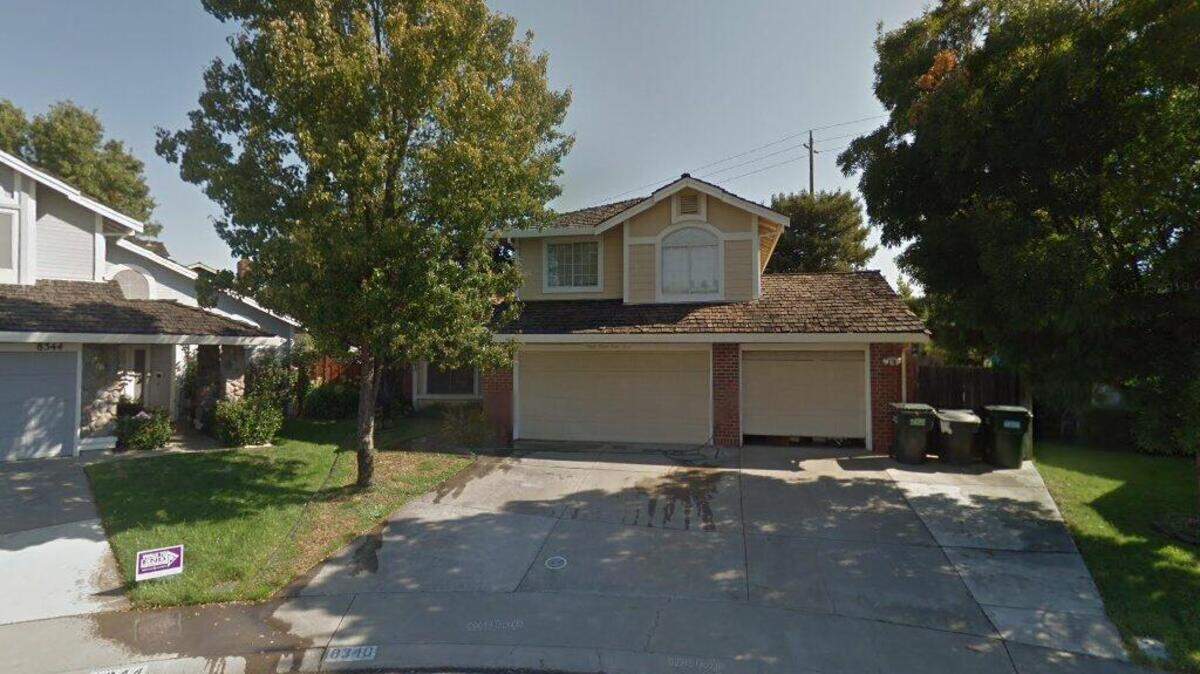 House on 8300 block of Raffia Court