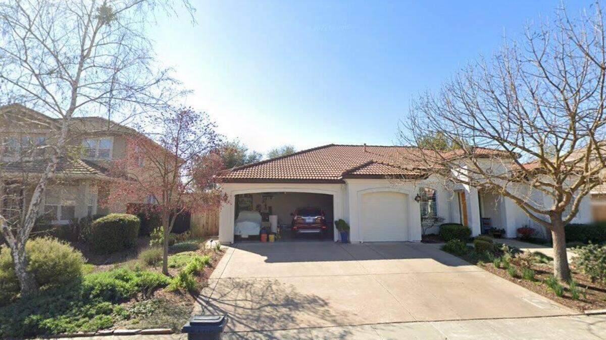 House on 1300 block of Arena Drive
