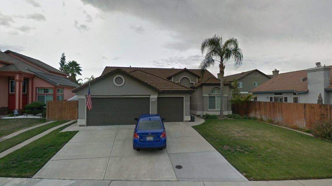 House on 8700 block of Crocus Court