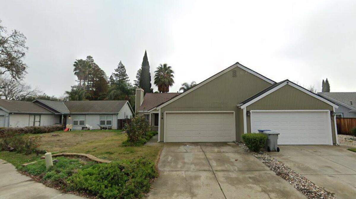 House on 200 block of Yosemite Place