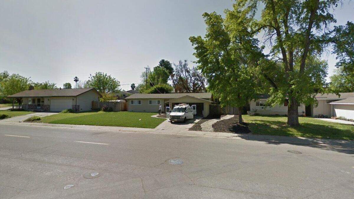 House on 2100 block of Bircher Way