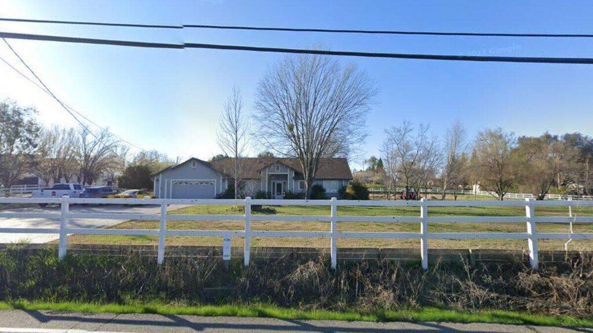 House on 6700 block of Indian Oaks Lane