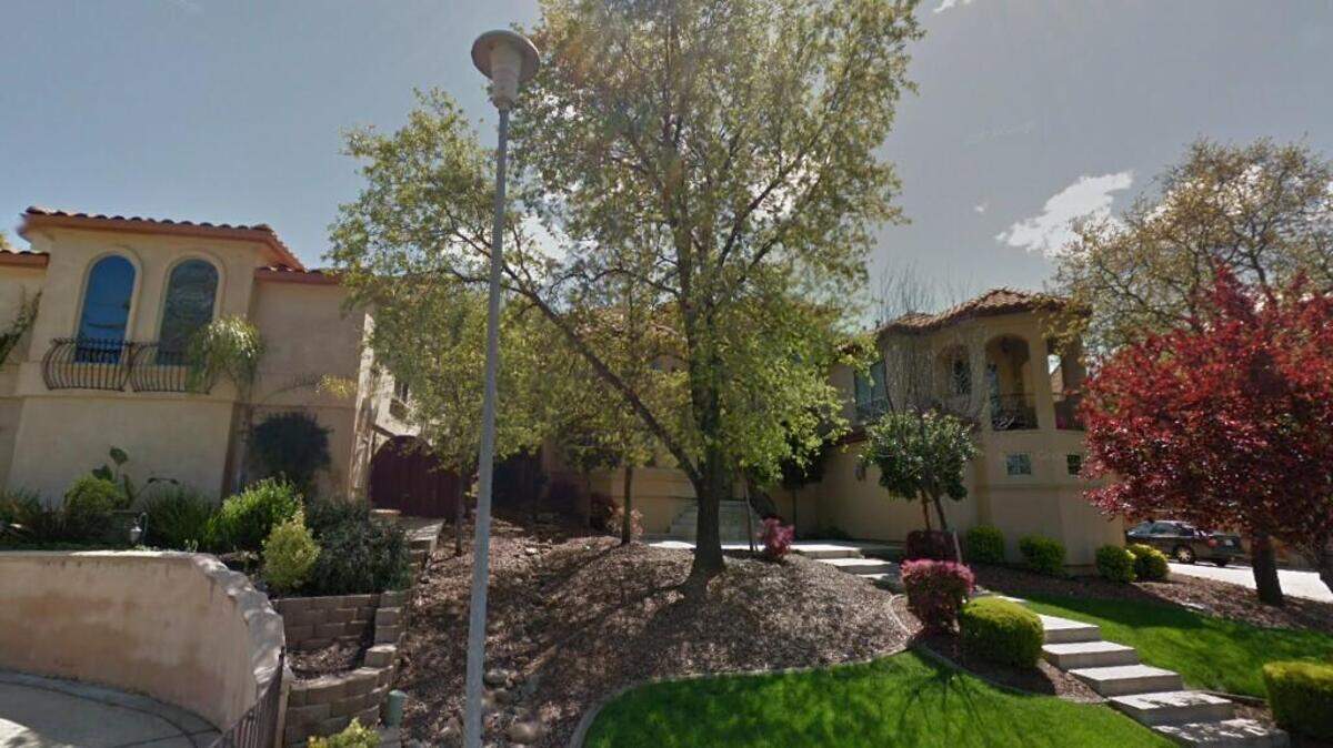 The home on Temperence River Court.