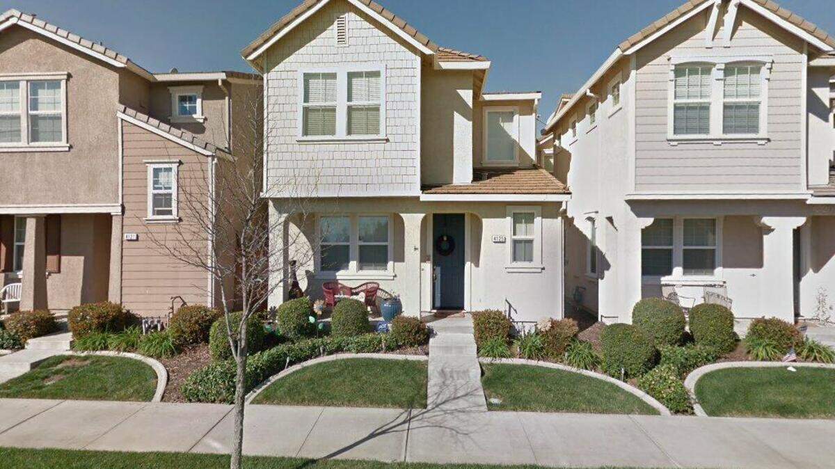 House on first block of Cristalla Place