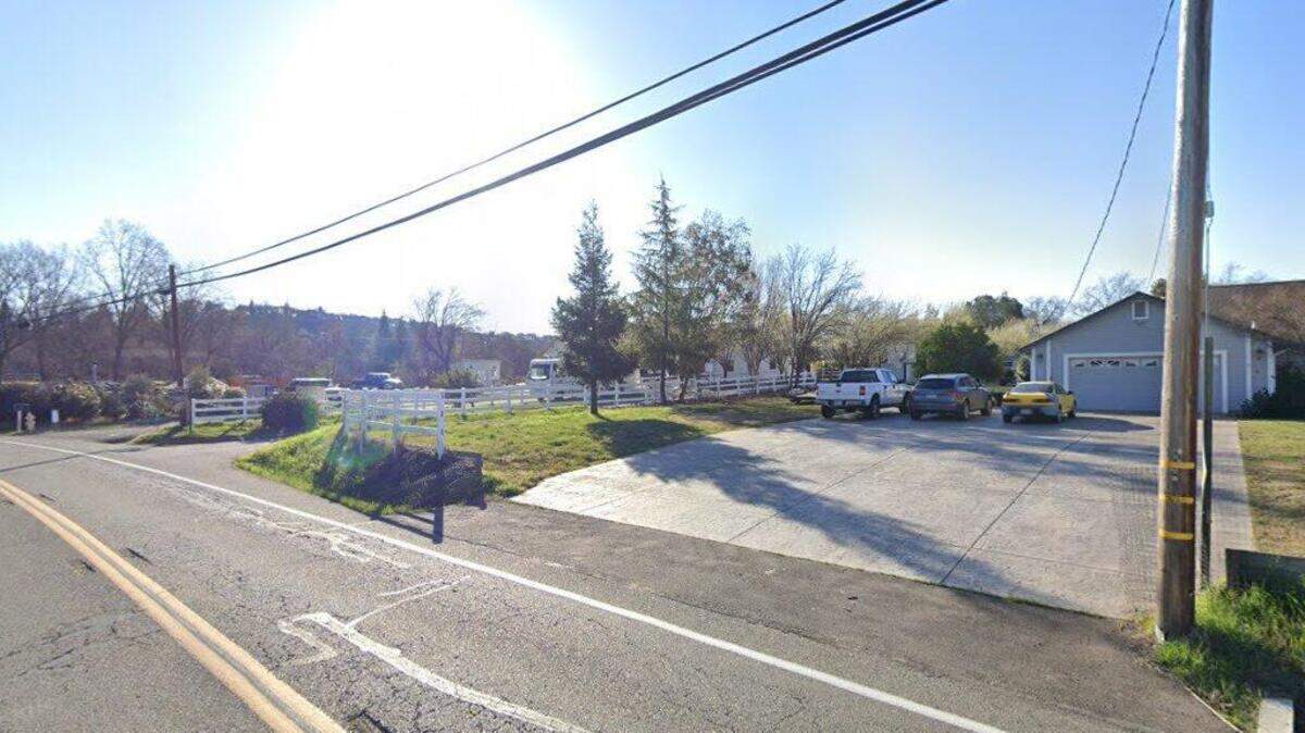 House on 7600 block of Horseshoe Bar Road