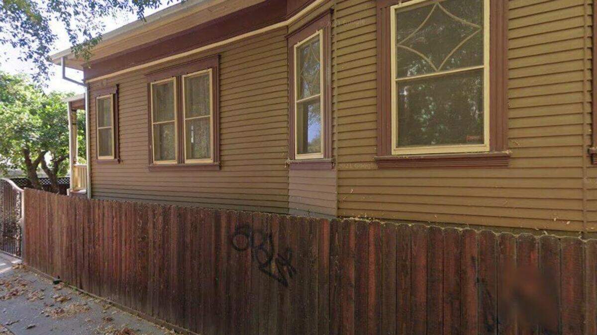 House on 500 block of 11th Street