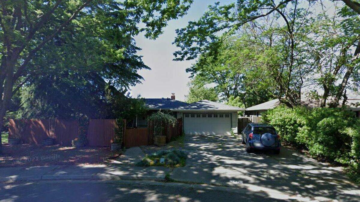 House on 1400 block of Cornell Drive