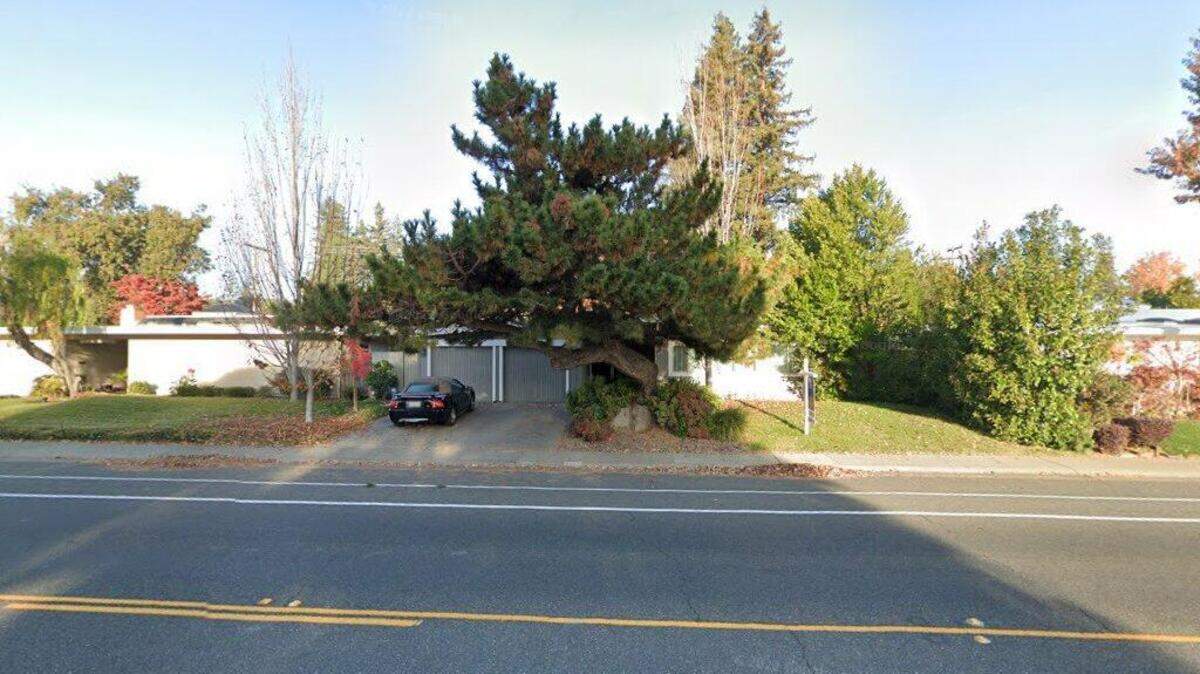 House on 4200 block of American River Drive