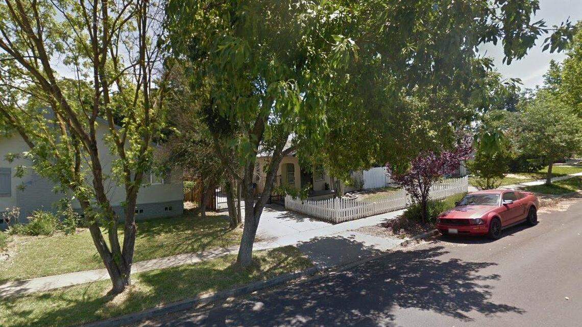 House on 4100 block of 55th Street