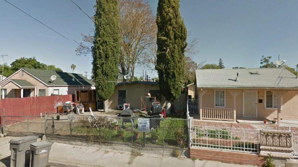 House on 200 block of Third Street
