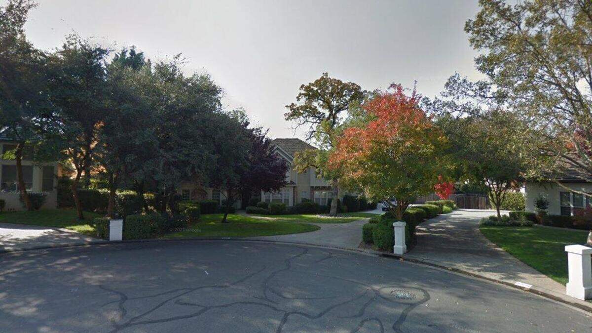 House on 8700 block of Seville Circle