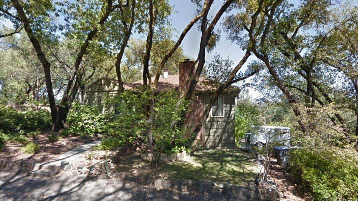 House on 1900 block of Bald Hill Road