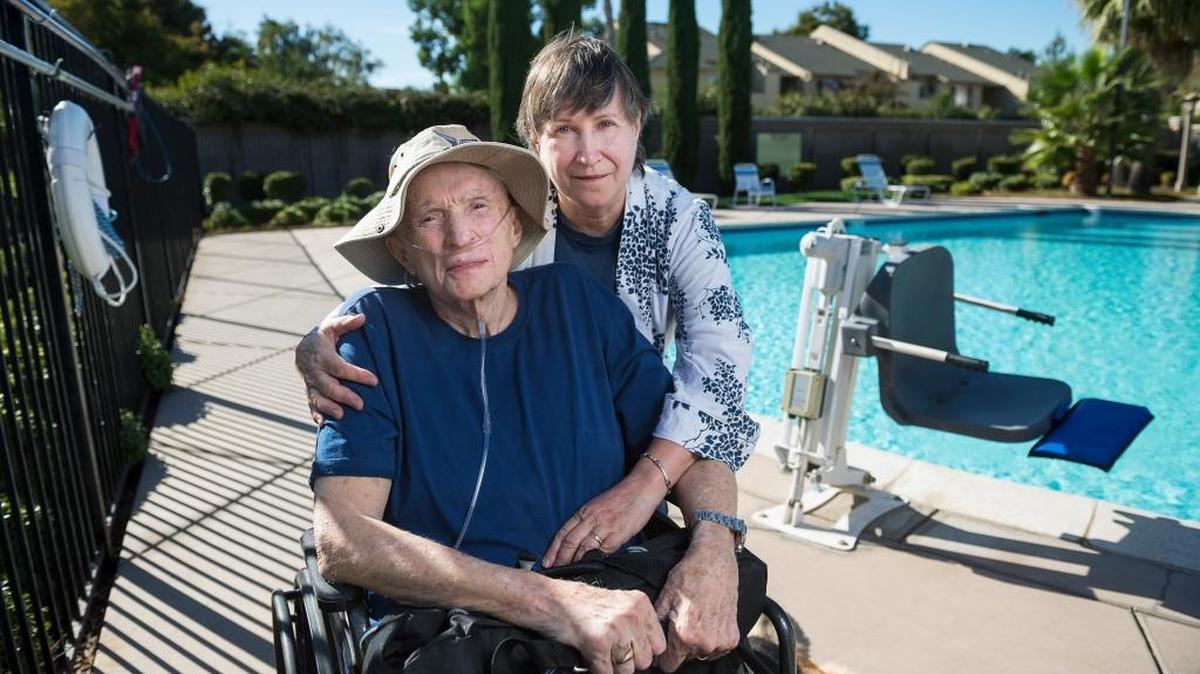 
Allen and Cynthia Campbell will get $109,000 under the mediated settlement against the Sonora Springs Homeowners Association, photographed on Wednesday, Sept. 23, 2015 in Sacramento, Calif. Campbell doesn't know where he and his wife Cynthia will move because they are forced to sell their home in the next nine months as part of the settlement. The Natomas couple engaged in an ugly two-year-long battle with their homeowners association and won a major victory this month when the state Department of Fair Employment and Housing said the HOA had denied them handicapped access to the community pool to retaliate for their complaints.
