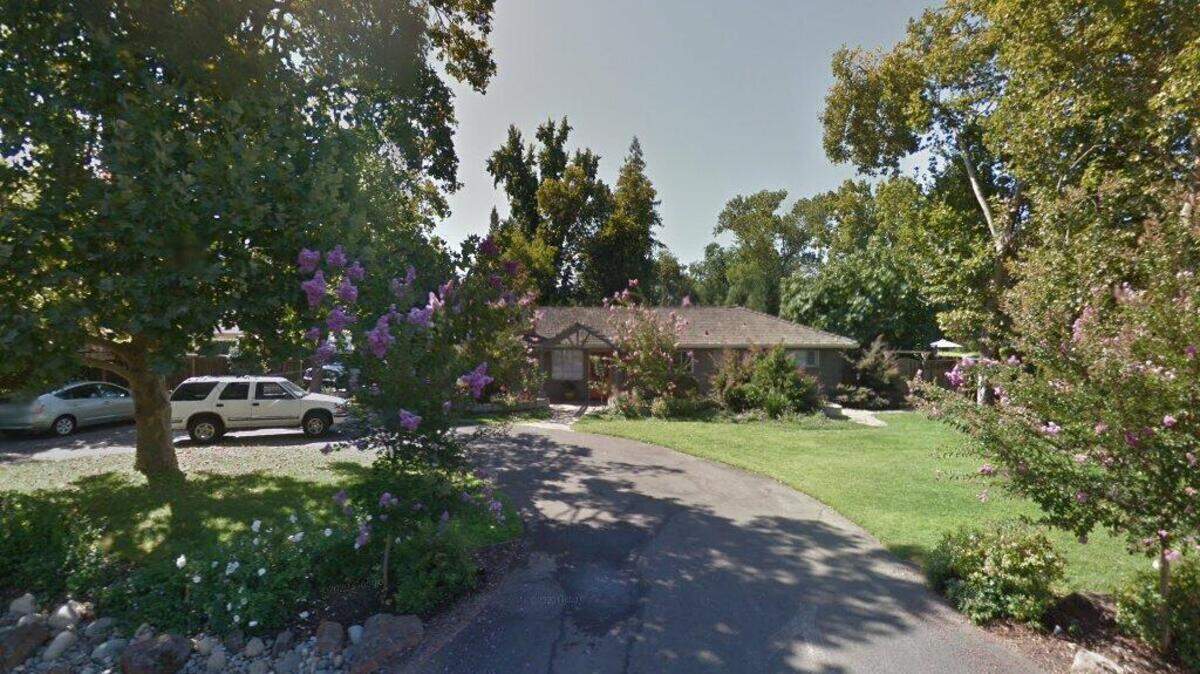 House on 4100 block of Winding Creek Road