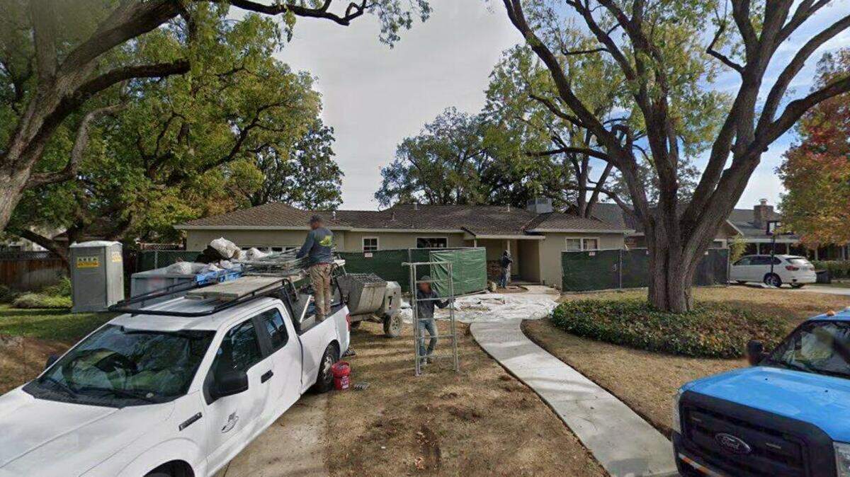 House on 700 block of La Sierra Drive