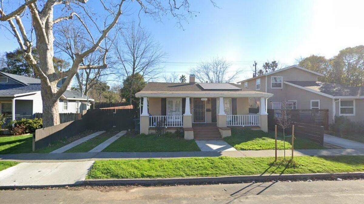 House on 4400 block of 55th Street