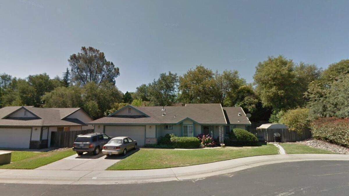House on first block of Sierra Mesa Court