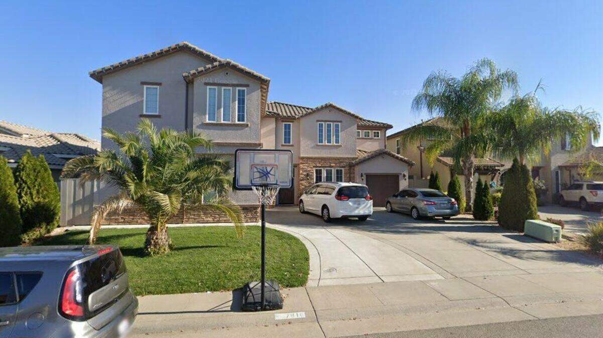 House on 7800 block of Firestone Way
