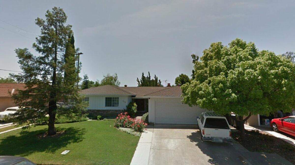 House on 700 block of Placer Drive