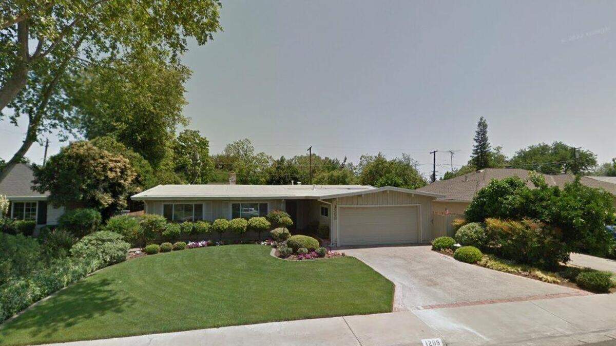 House on 2300 block of Banks Drive