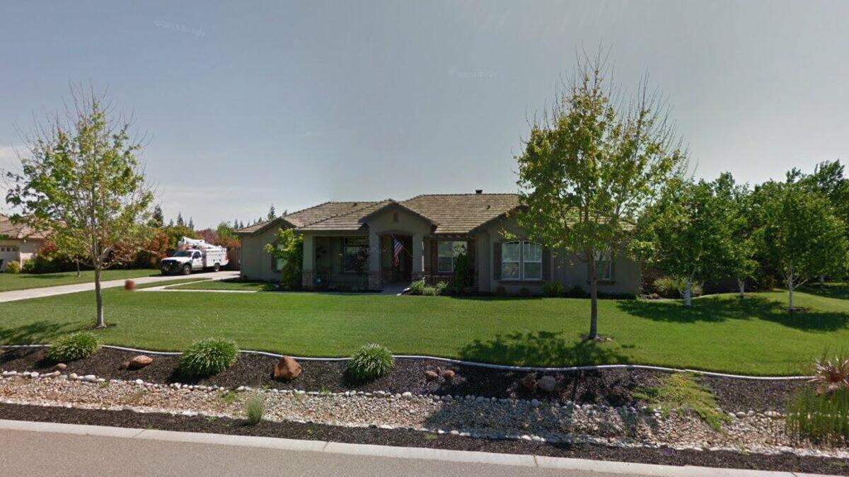 House on 8000 block of Prairie Field Drive