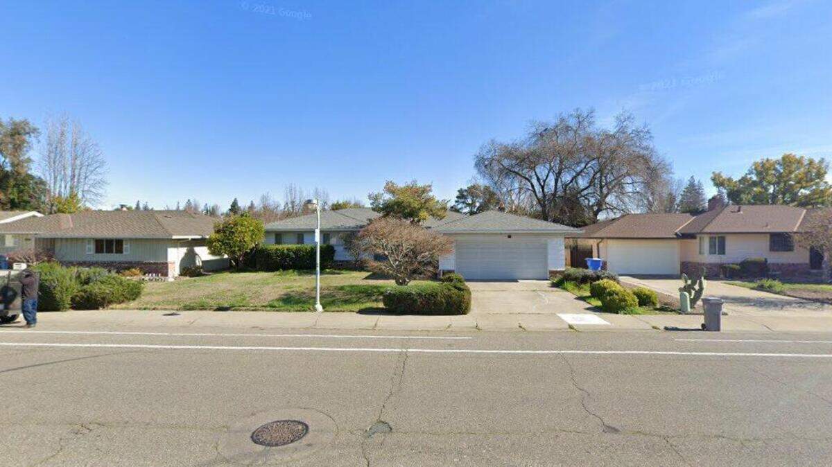 House on 7100 block of El Sereno Circle