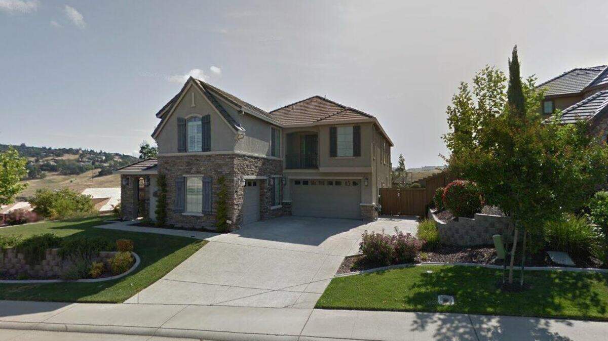 House on 2100 block of Hidden Falls Drive