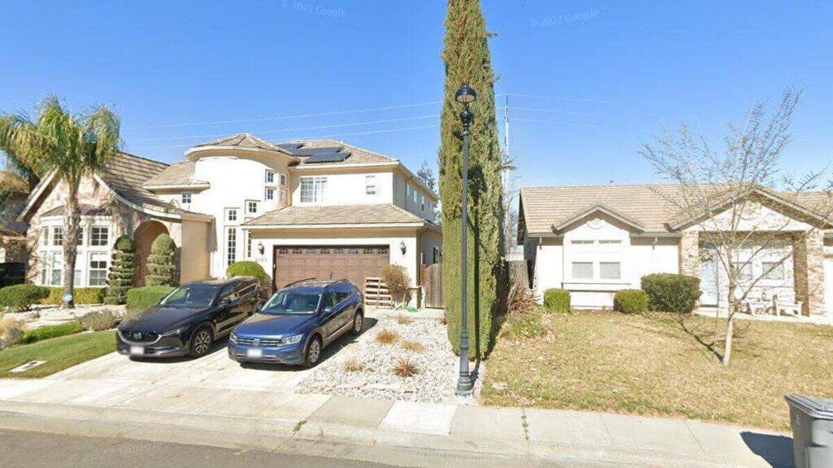 House on 2000 block of Arena Drive