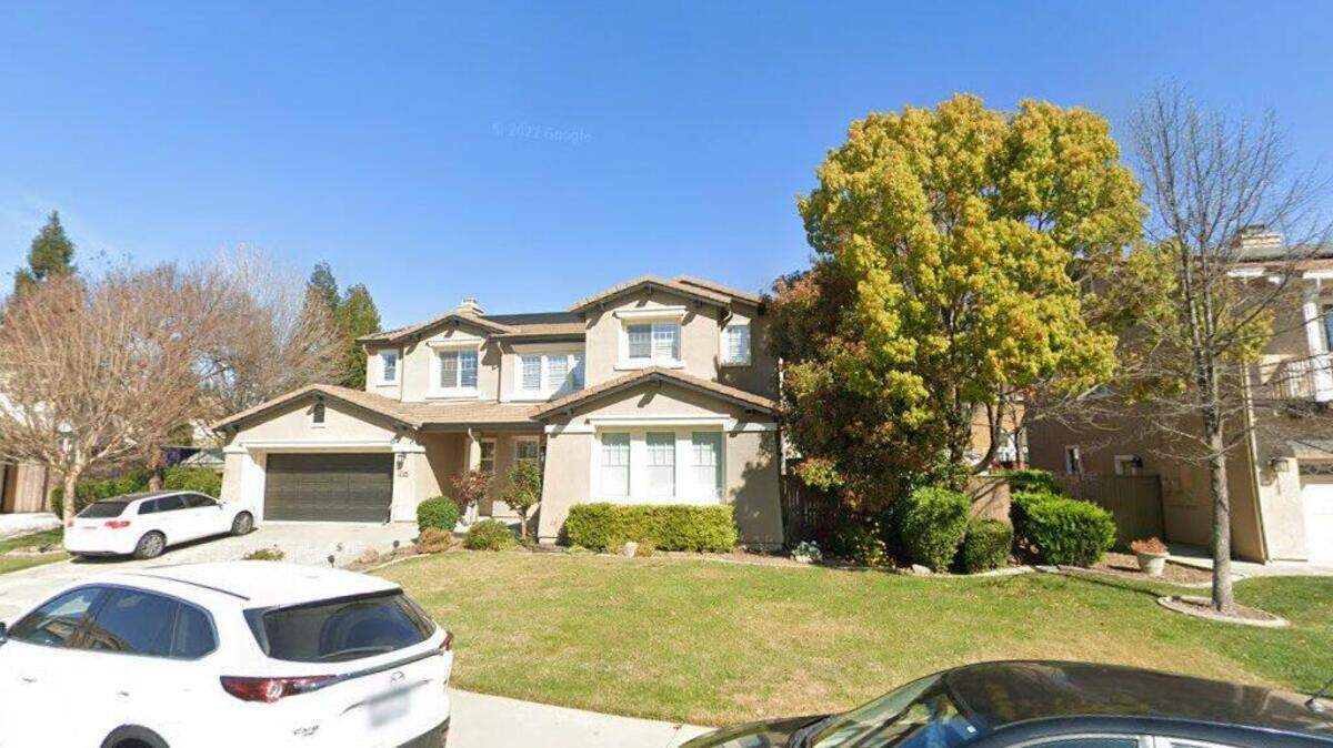 House on 1700 block of Windrush Lane