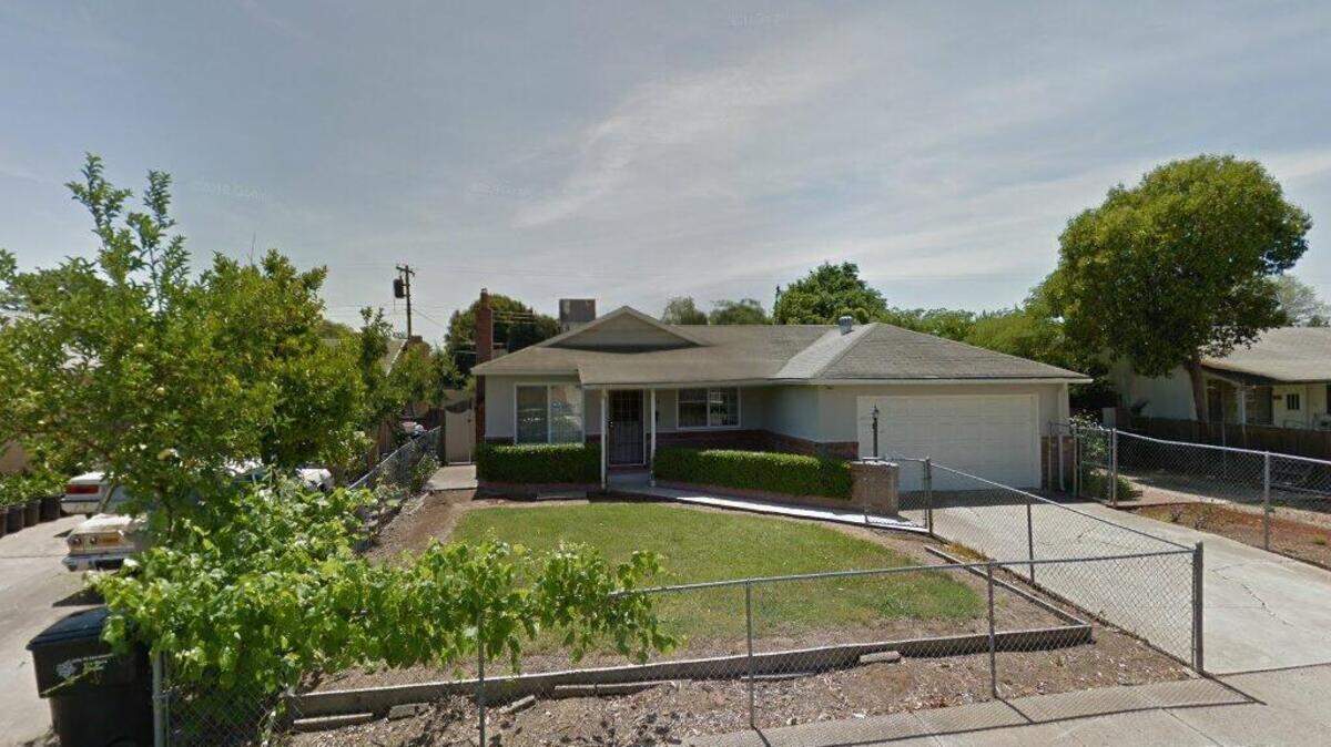 House on 1400 block of Mathews Way