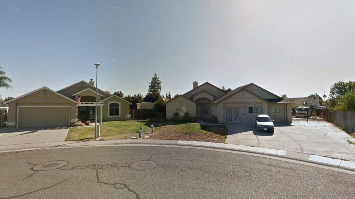 House on 1100 block of Park Heights Drive