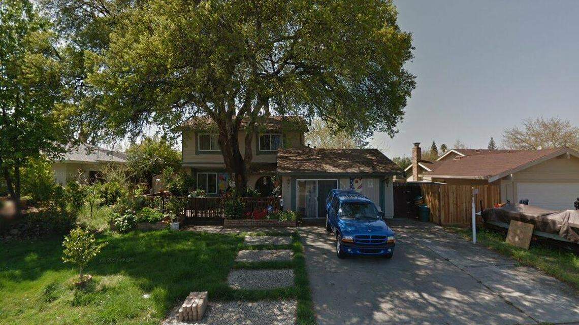 House on 8000 block of Mesa Oak Way