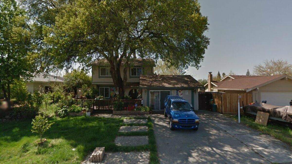 House on 8000 block of Mesa Oak Way