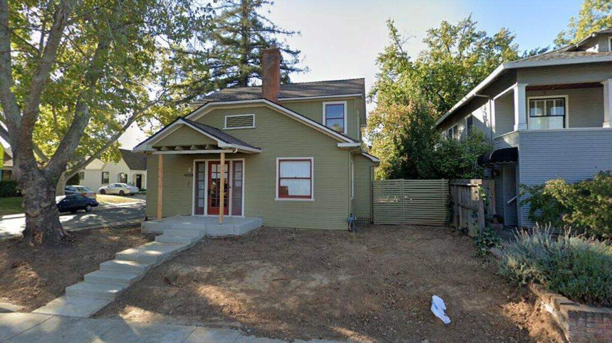 House on 3400 block of L Street
