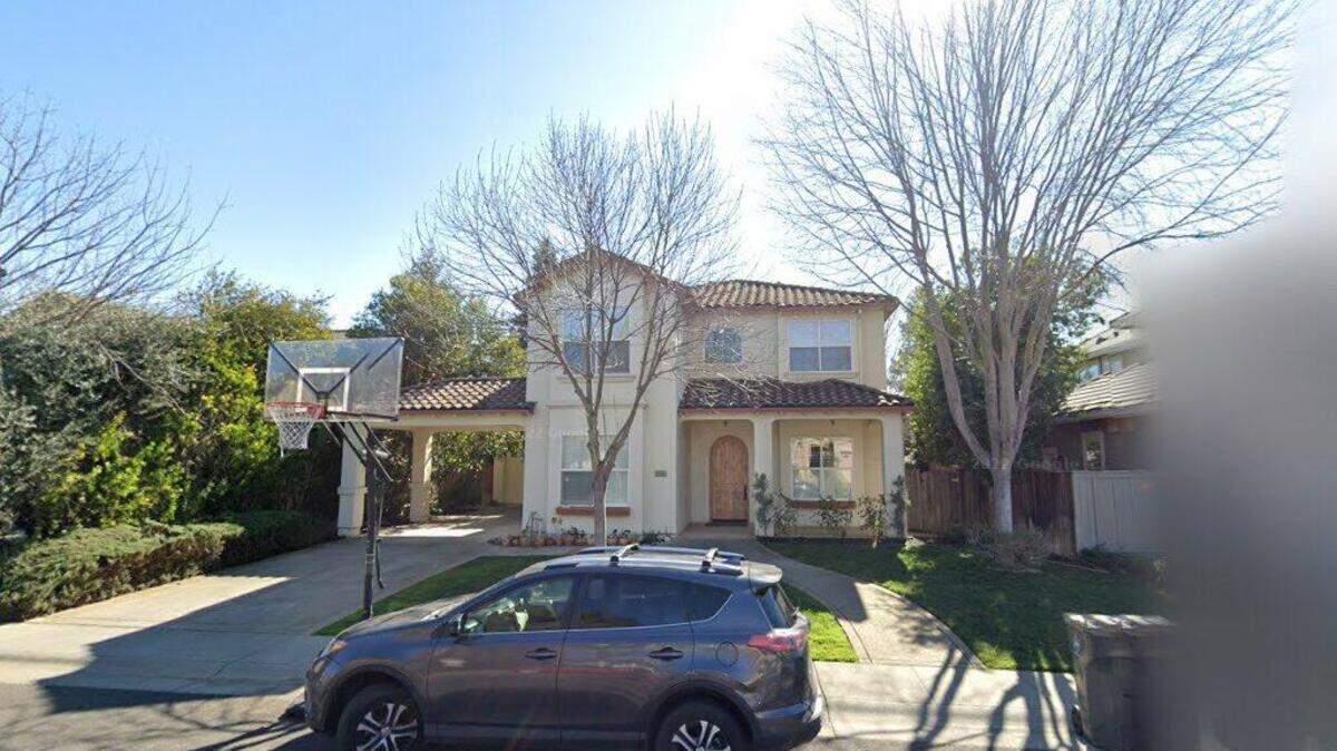 House on 1900 block of Arena Drive