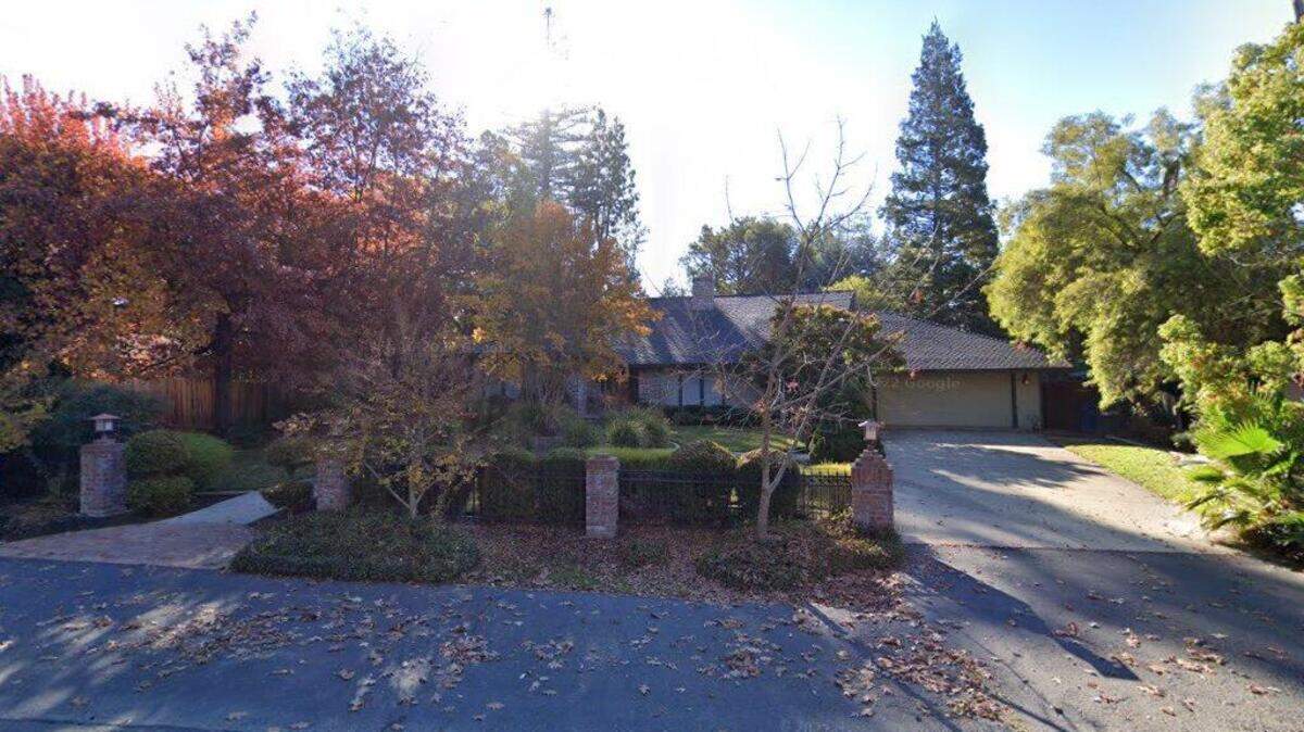 House on 3800 block of Winding Creek Road