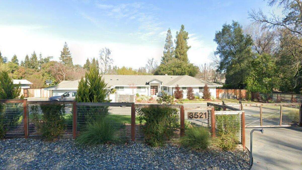 House on 3500 block of Arden Creek Road