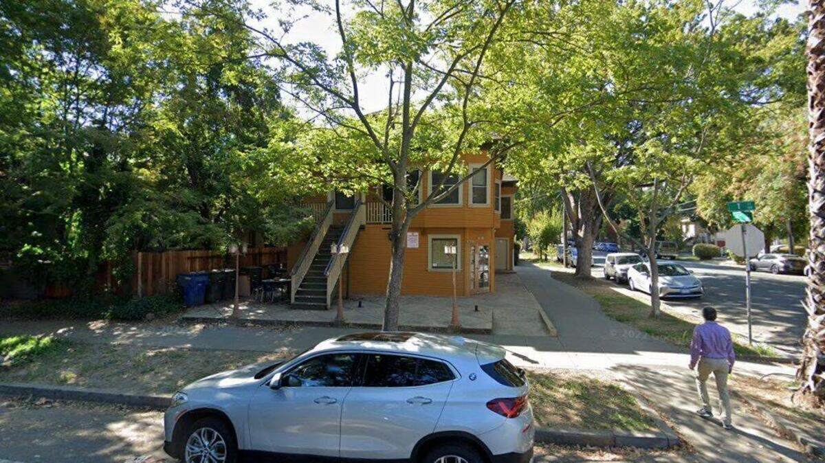 Apartment building on 400 block of T Street