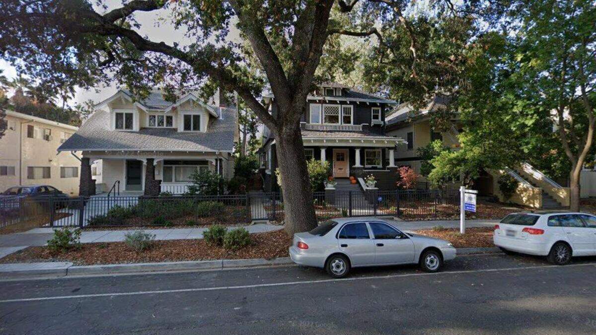 House on 2600 block of P Street