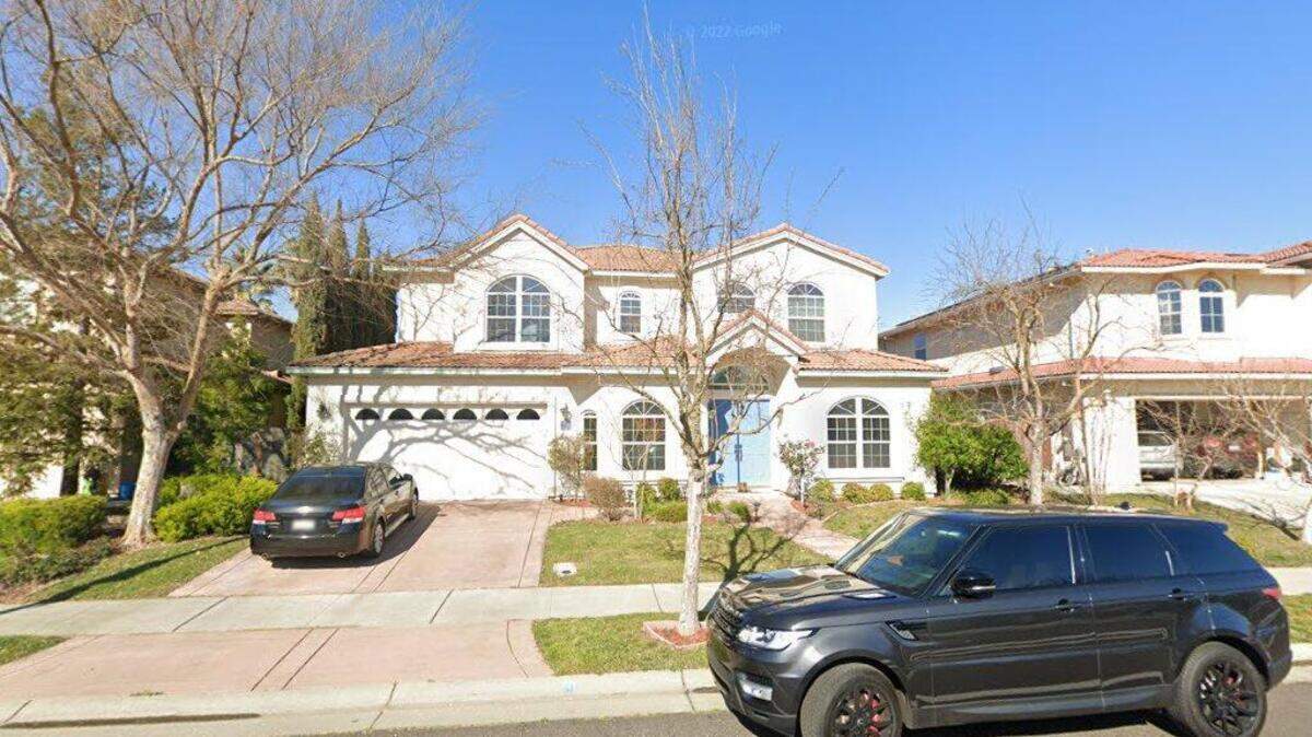 House on 2500 block of Rockwell Drive
