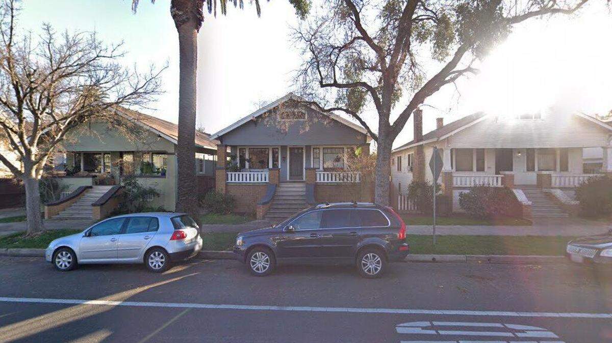 House on 2300 block of T Street