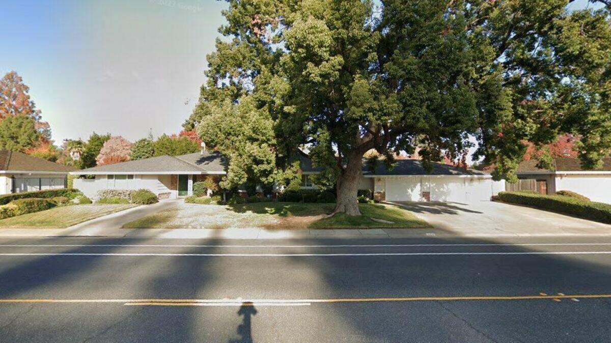 House on 3900 block of American River Drive